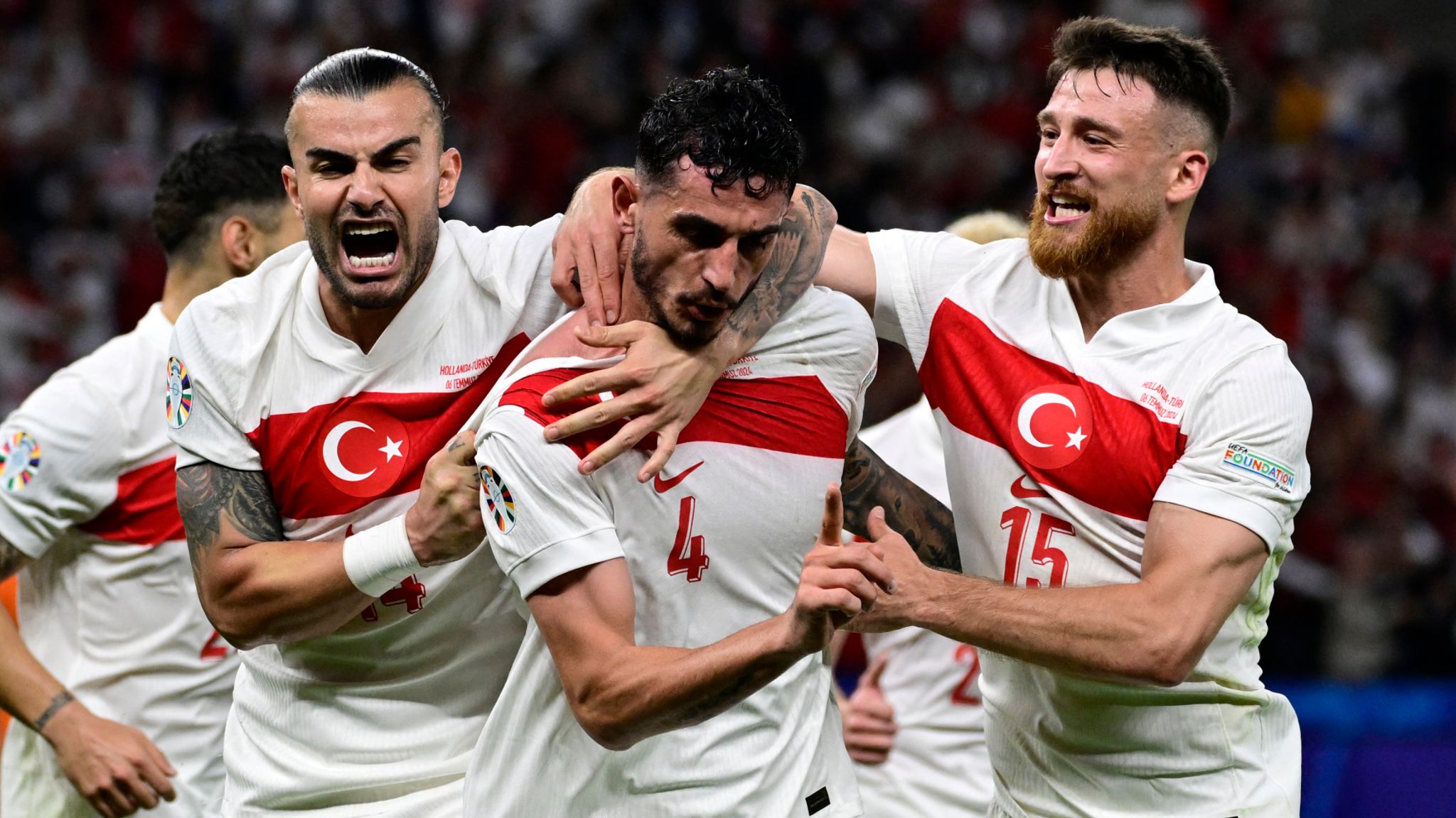 Euro 2024 Netherlands 21 Turkey Mert Muldur own goal sets up England semifinal Football