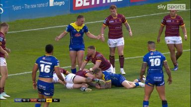 Warrington start the second half off with a bang