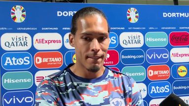 Van Dijk critical of referee after semi-final loss