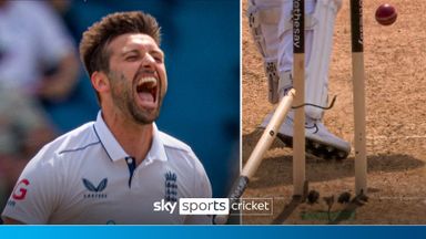 'Great theatre!' | Wood sends stumps cartwheeling!