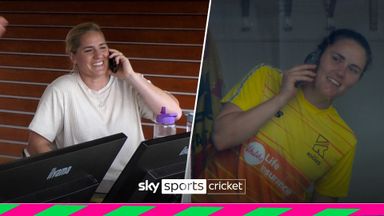 'What does she think of the commentary?' | Katherine and Nat call from comms box! 