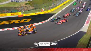 Piastri takes lead as Verstappen goes wide after battle with Norris!