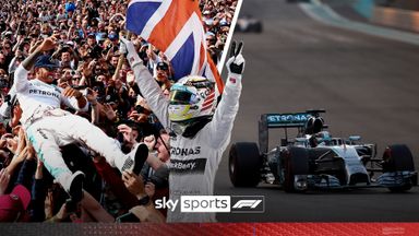 'World Champion... I can't believe it!' | Watch some of Hamilton's best celebrations