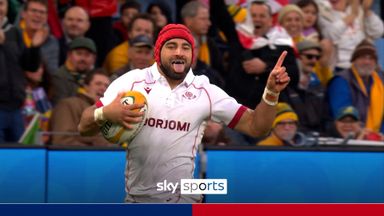 'An absolute stunner!' | Georgia go from their own tryline to score against Wallabies