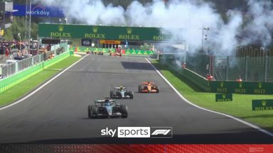 Most dramatic final lap of season? THREE cars challenge for Spa GP win!