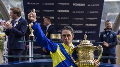 Christophe Soumillon hails 'great champion' Goliath