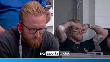 Stokes spots his stunt double in the Trent Bridge crowd 