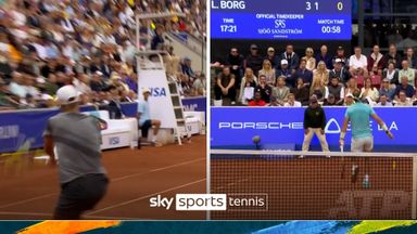 'Little bit of Borg magic!' | Legend's son with incredible lob over Nadal
