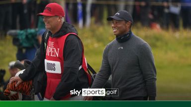 Tiger receives standing ovation from Royal Troon crowd