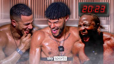 How long can Tyrone Mings withstand a 102° sauna?! | Rising Heat