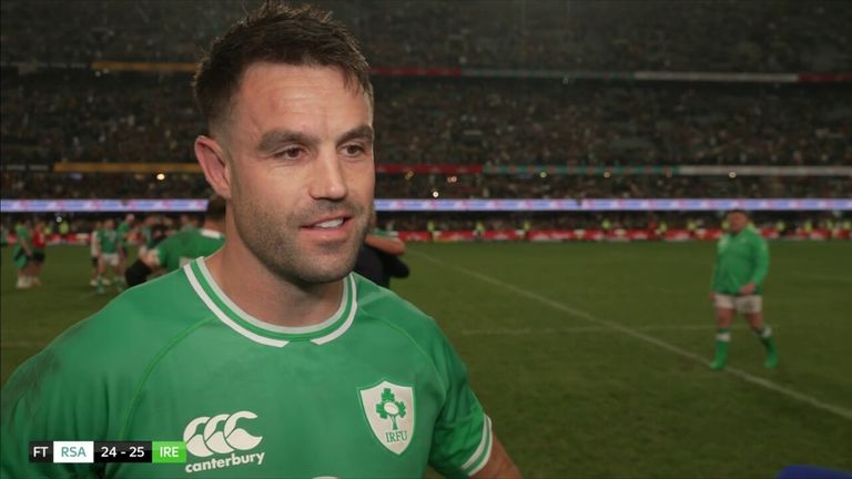 Connor Murray says it is “unbelievable that Ireland beat South Africa in their backyard.”