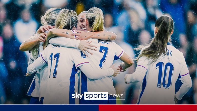 Alessia Russo and Georgia Stanway on target for Lionesses