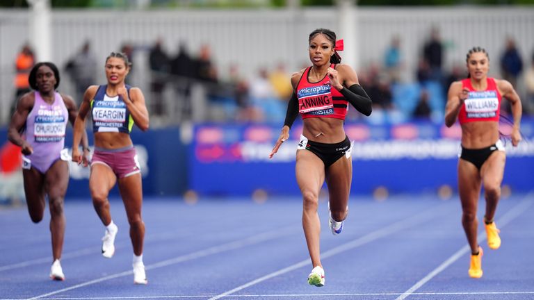 Amber Anning won the 400m final at the Olympic Trials and UK Athletics Championships to secure her place in Paris.