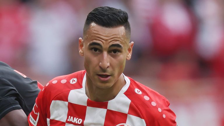 Anwar El Ghazi in action for Mainz