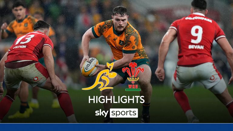 Highlights of Australia against Wales in the Summer Internationals