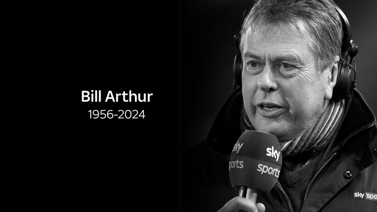 Bill Arthur worked on every Super League Grand Final for Sky Sports