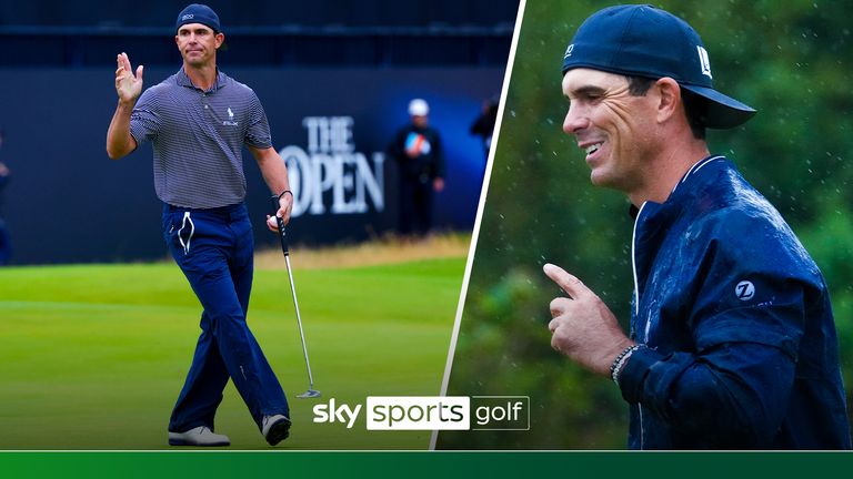 Watch the story of Billy Horschel's two-under-par round at Royal Troon, as he held on in brutal conditions to take the outright lead at The Open