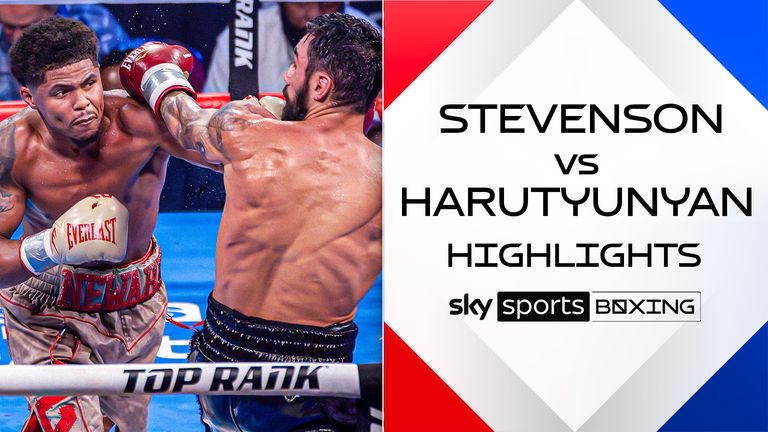 Shakur Stevenson vs Artem Harutyunyan highlights