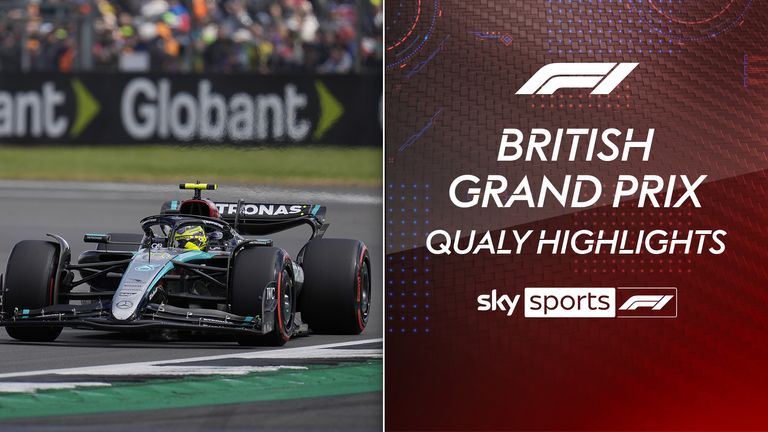 Qualifying highlights from Silverstone