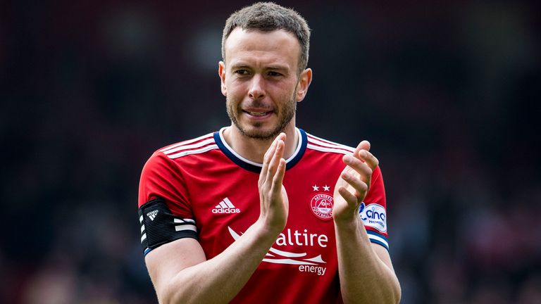 Considine left Aberdeen in 2022 after 18 years at Pittodrie