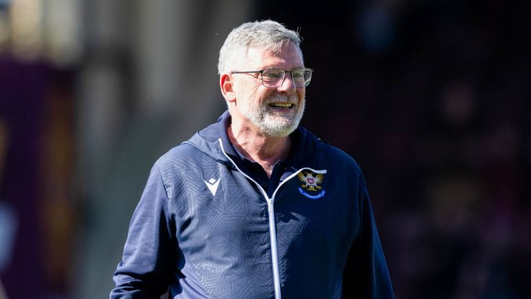 Craig Levein was appointed St Johnstone manager in November 2023