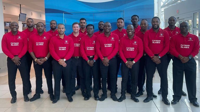 The Cayman Island cricket team
