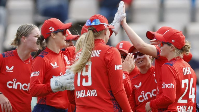 England women in T20 action (PA Images)