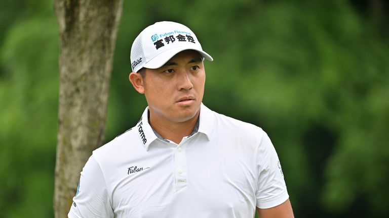 SILVIS, IL - JULY 07: Golfer C.T. Pan as seen during the final round of the John Deere Golf PGA Classic on July 07, 2024, at TPC Deere Run, Silvis IL.