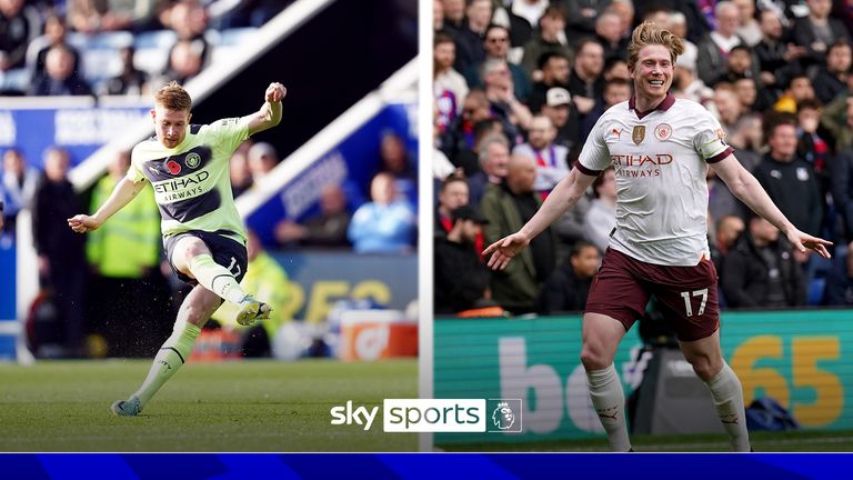 We take a look at Kevin De Bruyne's best Premier League goals following Belgium’s exit from Euro 2024 and the playmaker hinting that he will remain at the Etihad next season. 
