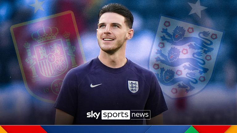 Declan Rice: Euro final a massive moment for our nation