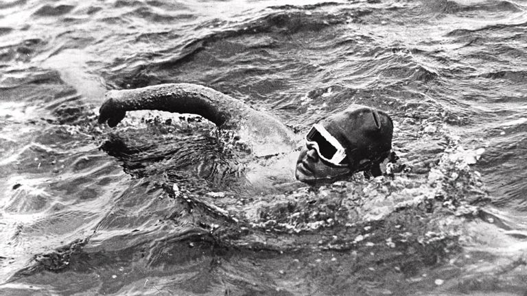 'Young Woman and the Sea' tells the extraordinary story of Gertrude 'Trudy' Ederle, the first ever woman to swim the English Channel available now on Disney+.