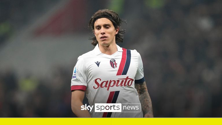 Sky Sports News' Dharmesh Sheth outlines how Arsenal are interested in signing Bologna defender Riccardo Calafiori.