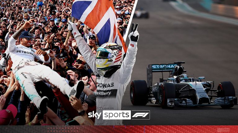 In honour of Lewis Hamilton reaching 200 Formula 1 podiums, watch some of his best celebrations from over the years.