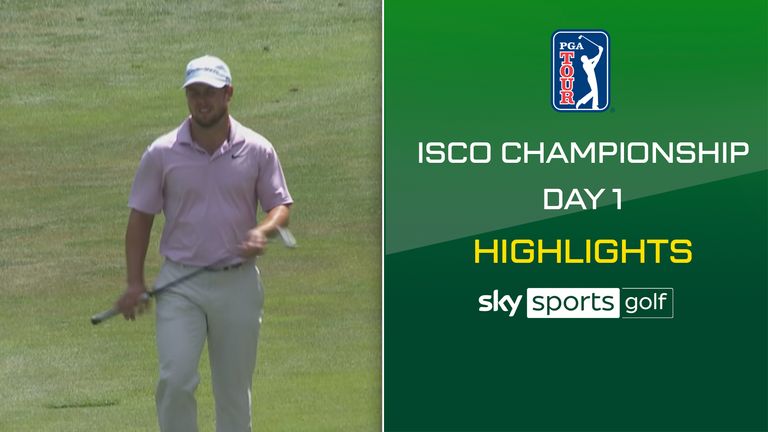 Highlights from the first round of the ISCO Championship at the Keene Trace Golf Club.