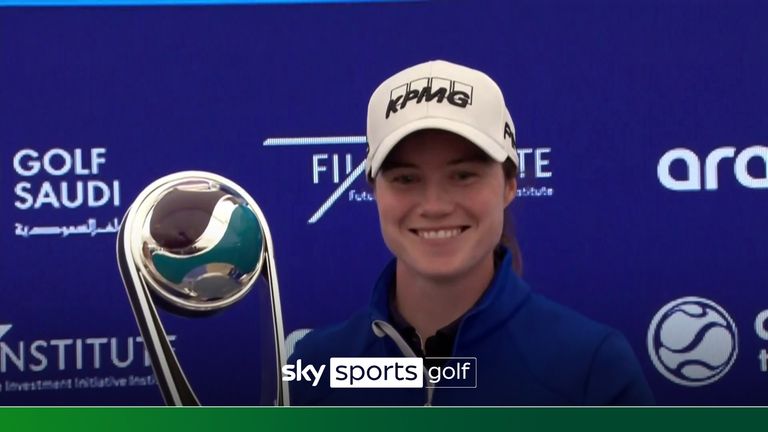Leona Maguire made a sensational eagle on the final hole as she became the first Irish player to win a Ladies European Tour event at Aramco Team Series.