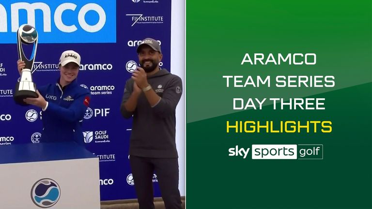 Highlights from the final day of the Aramco Team Series London from the Centurion Club.