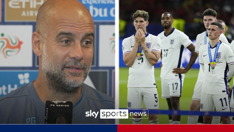 Pep Guardiola responds to England rumours