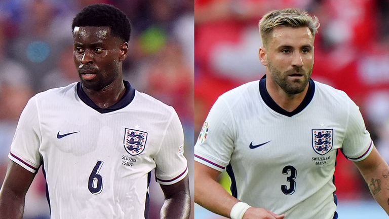 Marc Guehi and Luke Shaw are pushing to start against the Netherlands