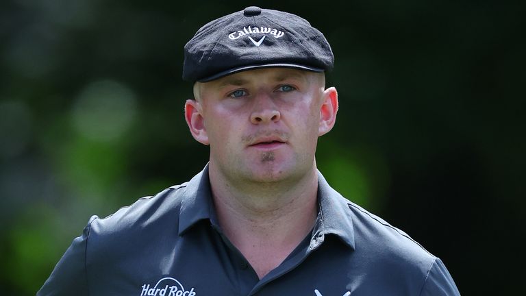 Harry Hall during round two of 2024 John Deere Classic (Getty Images)