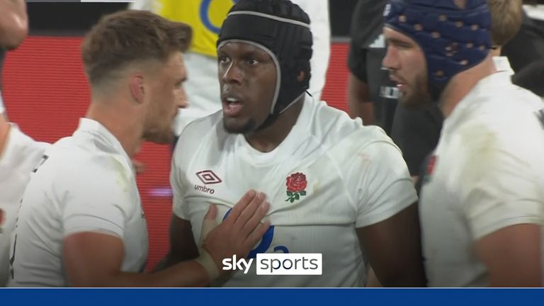 Itoje scores for England
