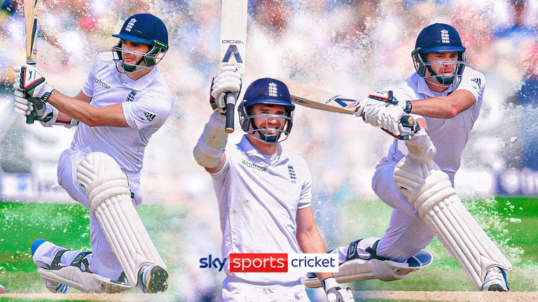 James Anderson batting 