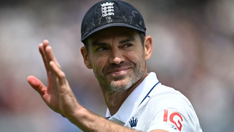 England's James Anderson (Getty Images)
