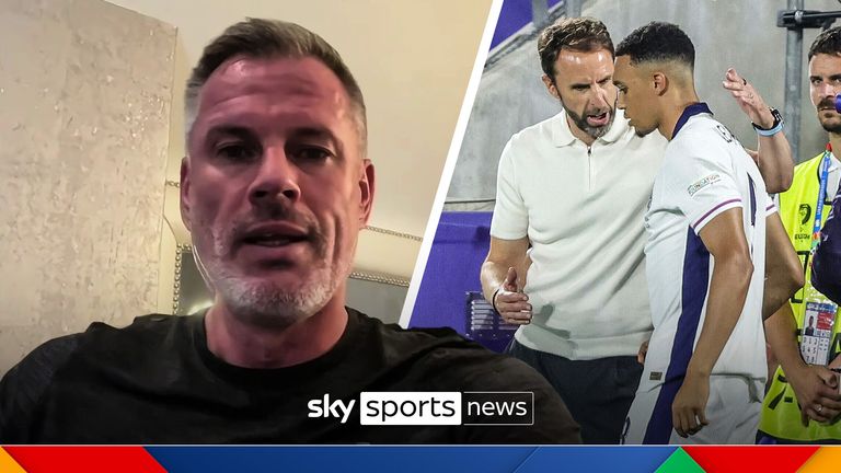 Former England defender Jamie Carragher believes Trent Alexander-Arnold deserves a place on Gareth Southgate's backline in England's quarter-final against Switzerland.