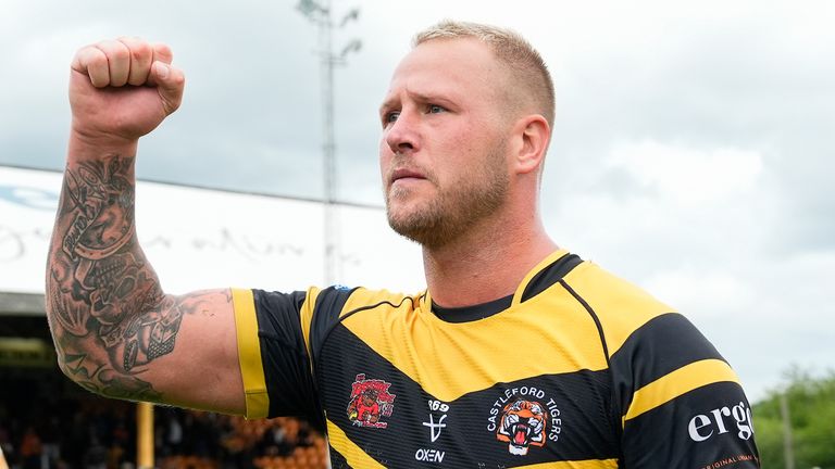 Joe Westerman and Castleford held on to secure Super League victory over Catalans on Sunday