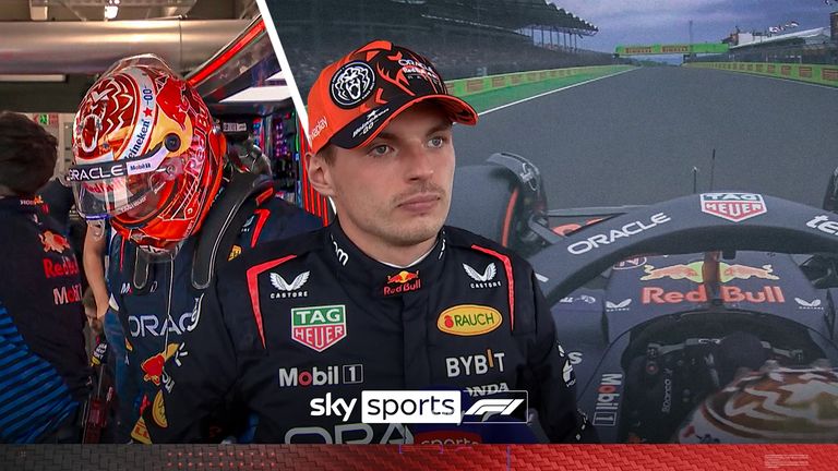 Watch Max Verstappen punch his steering wheel in fury after being beaten to pole by Lando Norris and Oscar Piastri at the Hungarian Grand Prix.