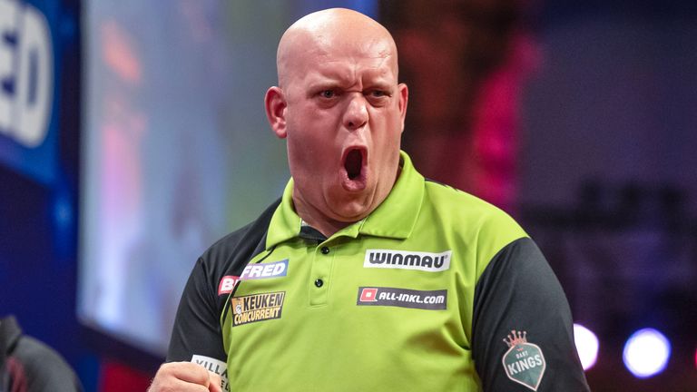 Michael van Gerwen at the World Matchplay