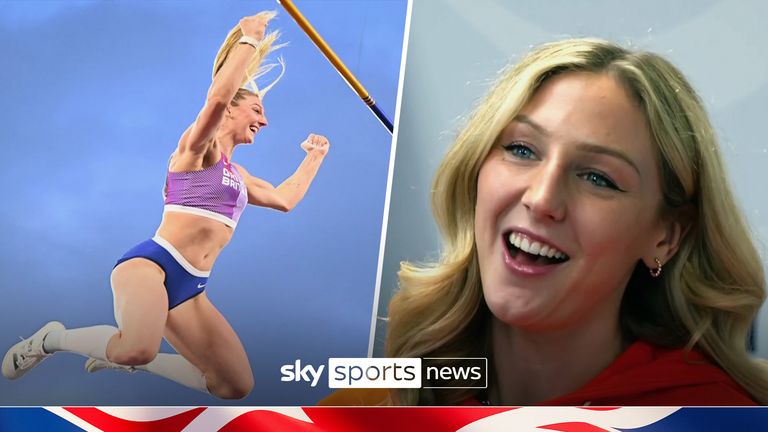 British pole vault record breaker Molly Caudery shares how she got into the sport and her aspirations for Paris 2024.