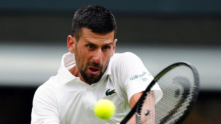 Novak Djokovic got off to the perfect start at Wimbledon 