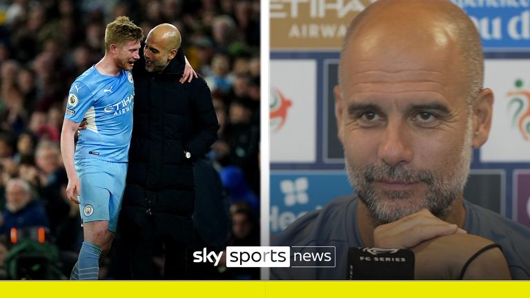 Pep Guardiola says Kevin De Bruyne is not leaving Manchester City for Saudi Arabia this summer.