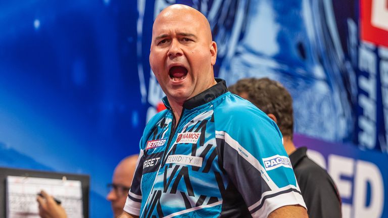 Rob Cross di Pertandingan Dunia